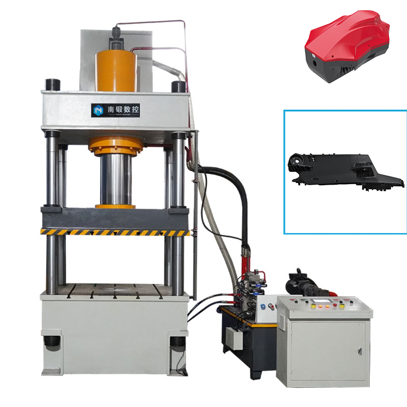 315トン炭素繊維油圧プレス ドローンフレーム成形