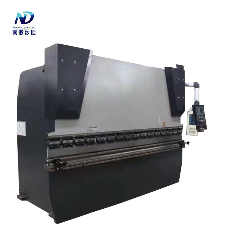 mesin bending hidrolik 400T3200 dengan sistem kontrol sederhana