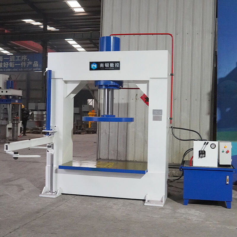  200-ton tire press h frame hydraulic press machine