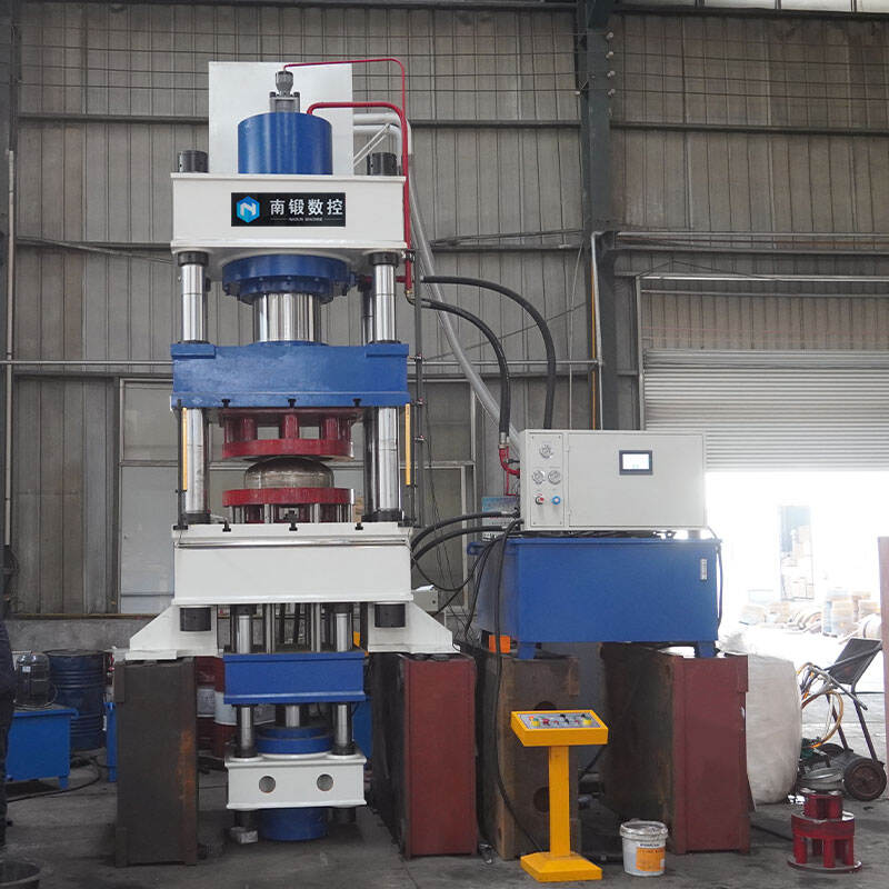 presse hydraulique à étirage pour réservoir de gaz de 500 tonnes