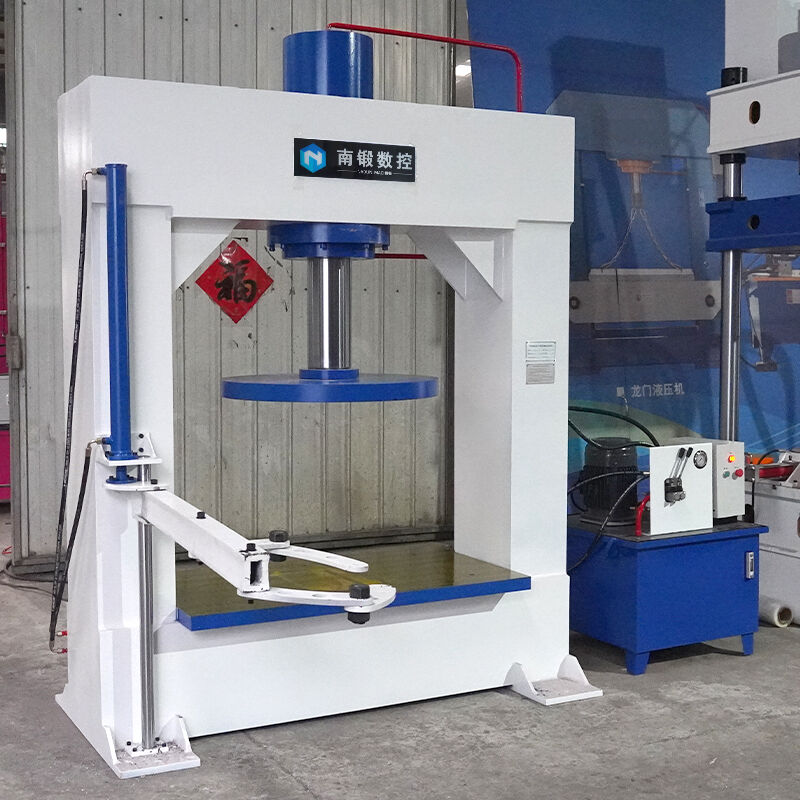  200-ton tire press h frame hydraulic press machine