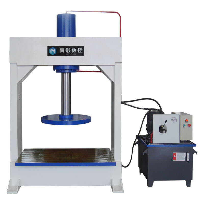  160-ton tire press for engineering tire repair