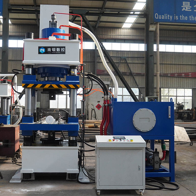 315トン級4本柱油圧プレス機（塩塊成形機）の価格