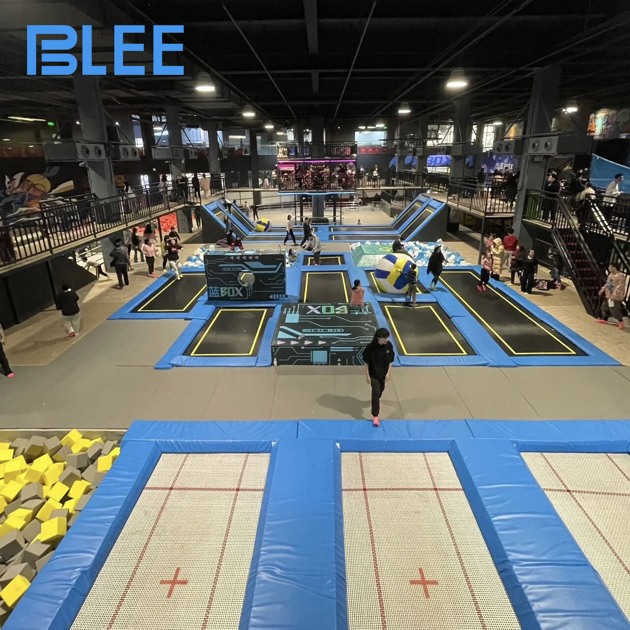 Indoor Trampoline Park Equipment for Sale