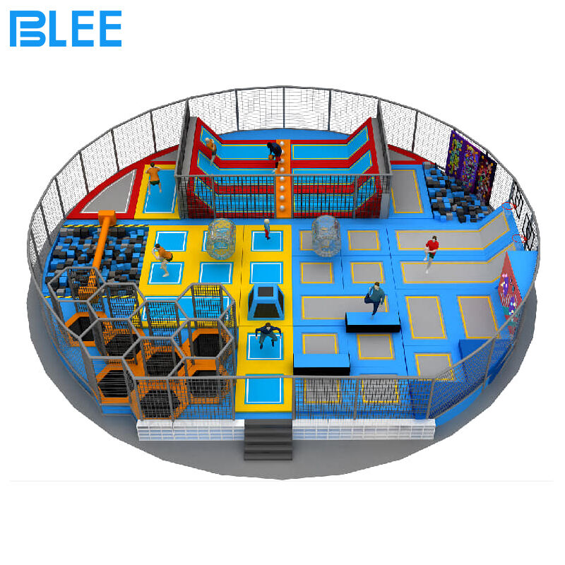 Factory direct sale trampoline park equipment