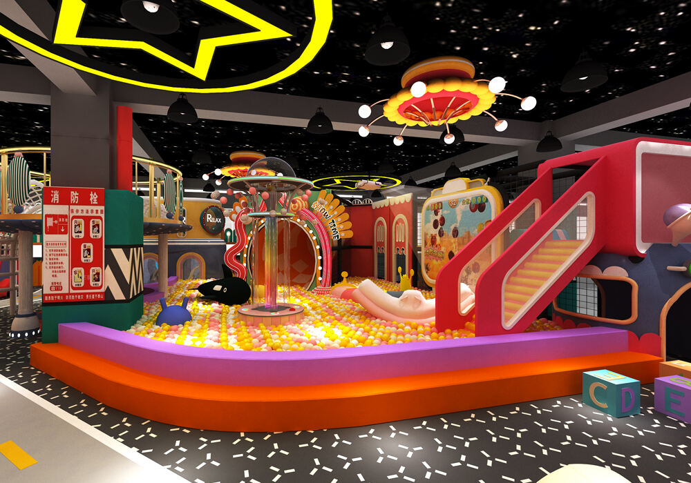 How to choose the color of a children's indoor playground