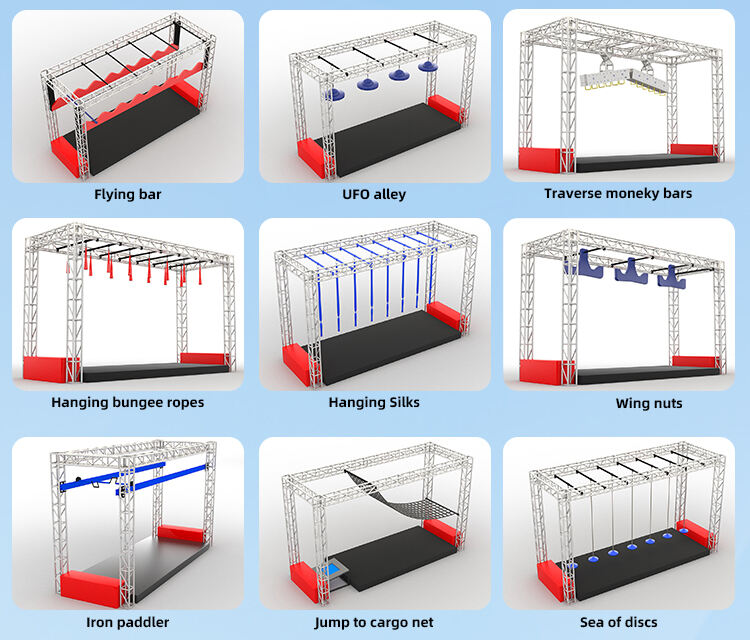 Ninja Obstacle Course factory