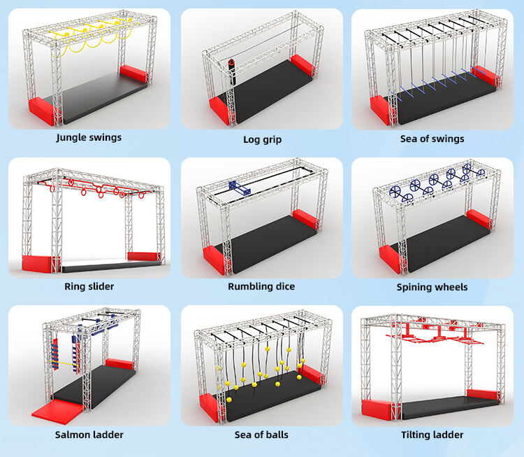 Ninja Obstacle Course manufacture