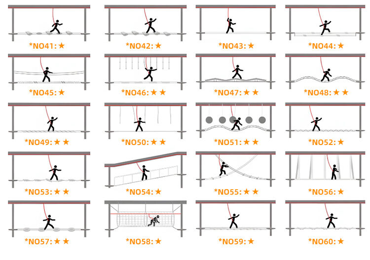 Outdoor Obstacle Adventure factory