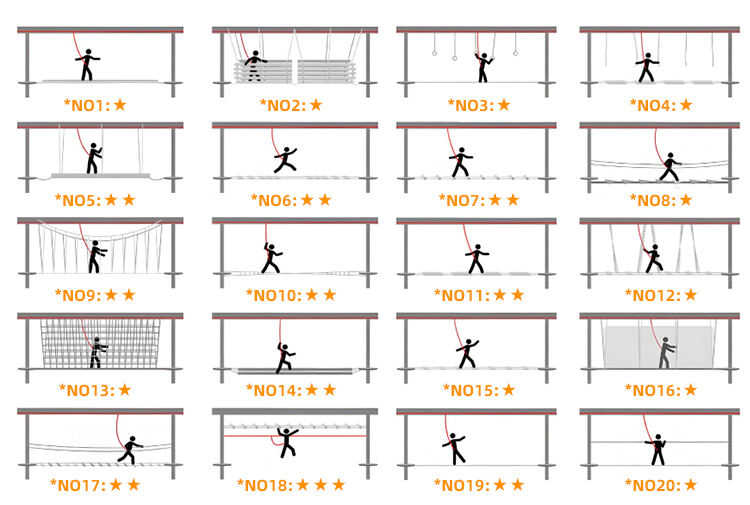 Outdoor Obstacle Adventure manufacture