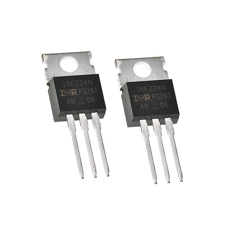Jeking Nuovo E Originale Componente Elettronico MOSFET Transistor TO-220-3 IRFZ24NPBF
