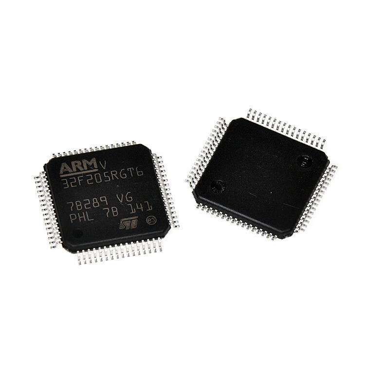 جيكينغ جديد وأصلي مكون إلكتروني وحدة معالجة مركزية ARM دارة تكاملية LQFP-64 STM32F205RGT6