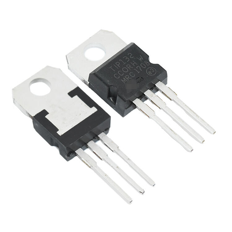 मूल उच्च गुणवत्ता के ट्रांजिस्टर्स TRANS NPN DARL 100V 8A TO220 TIP132