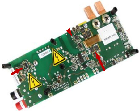 EVAL_600W_LLC_12V_C7, 600W Half-Bridge LLC Evaluation Board with 600V Cool MOS C7 Reference Design using part ICE2HS01G by Infineon Technologies AG