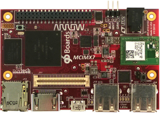 जेकिंग पीसीबी असेंबली IMX7 96 बोर्ड