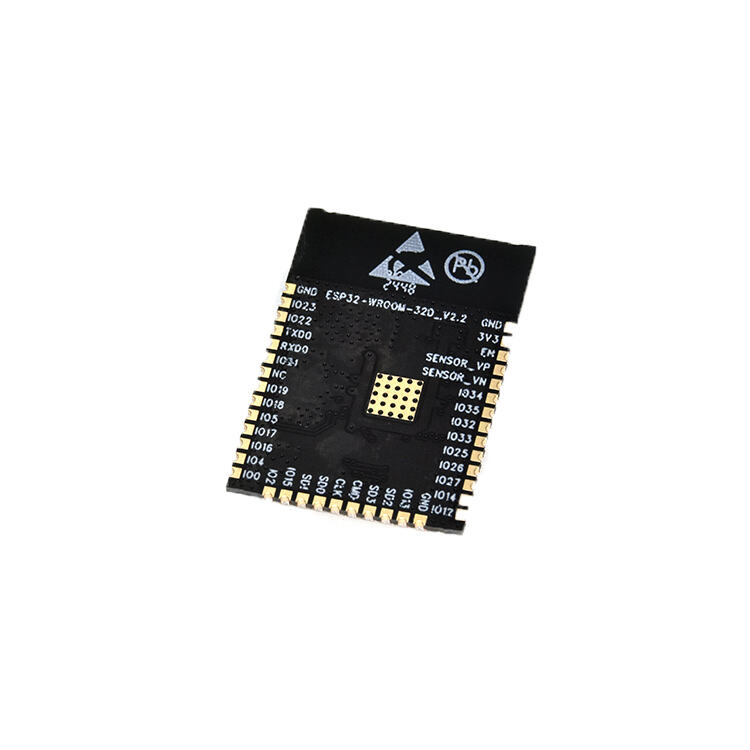 ESP32-WROOM-32D-N4 وحدات بروتوكول متعددة SMD ESP32-D0WD 32Mbits SPI فلاش، وضع UART
