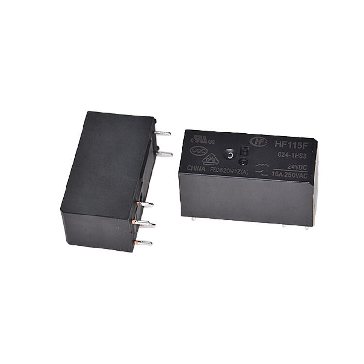 Produktbild von 1x Original HF JQX-115F-Q 12VDC Relais – 4-Pin-Schließer, 20VAC, Zuverlässiges Schaltrelais