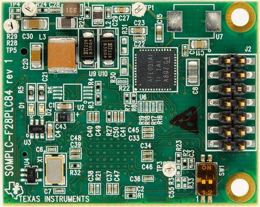 जेकिंग पीसीबी असेंबली TIDM-SOMPLC-F28PLC84