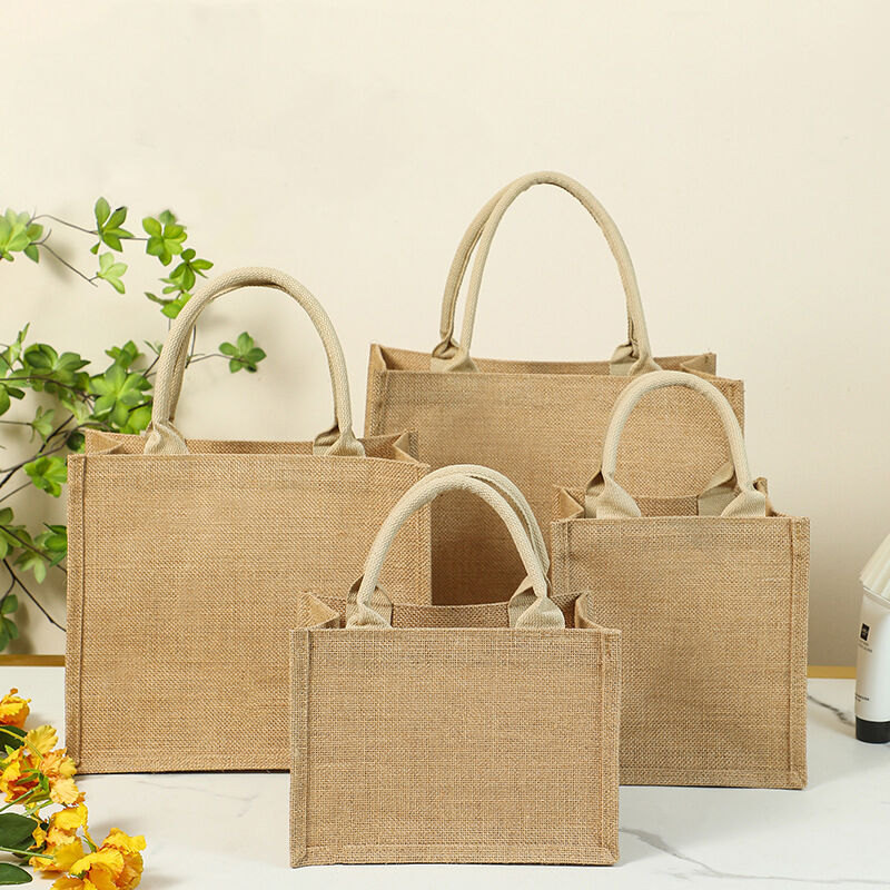 Ontdek Ons Ekologie-Vriendelike Jute Inkopiesakke