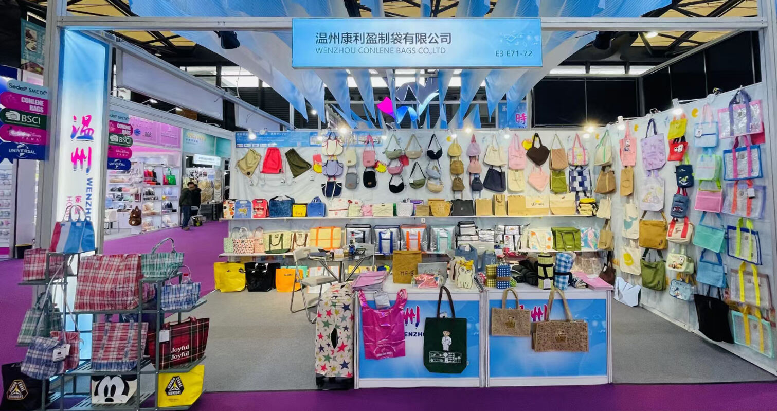 Conlene Shines at the 137th Canton Fair with Innovative Eco - Bags