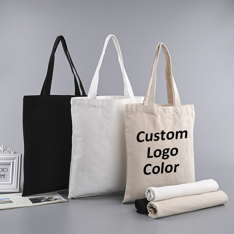 Ontdek Ons Ekologie-Vriendelike Eenvoudige Katoen Tote-sakke