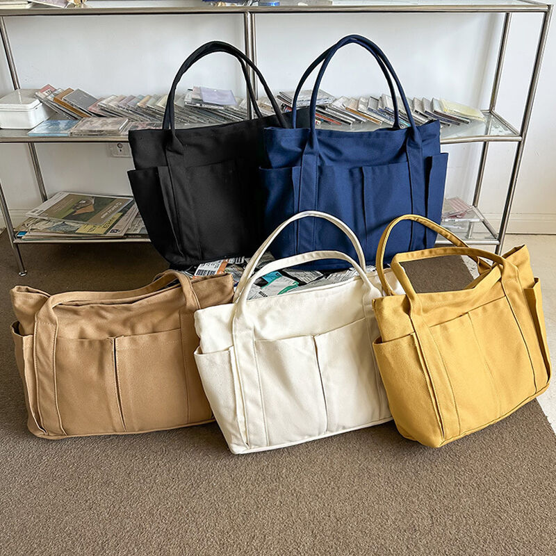 Ontdek Ons Ekologie-Vriendelike Canvas Strandtassie Oplossings