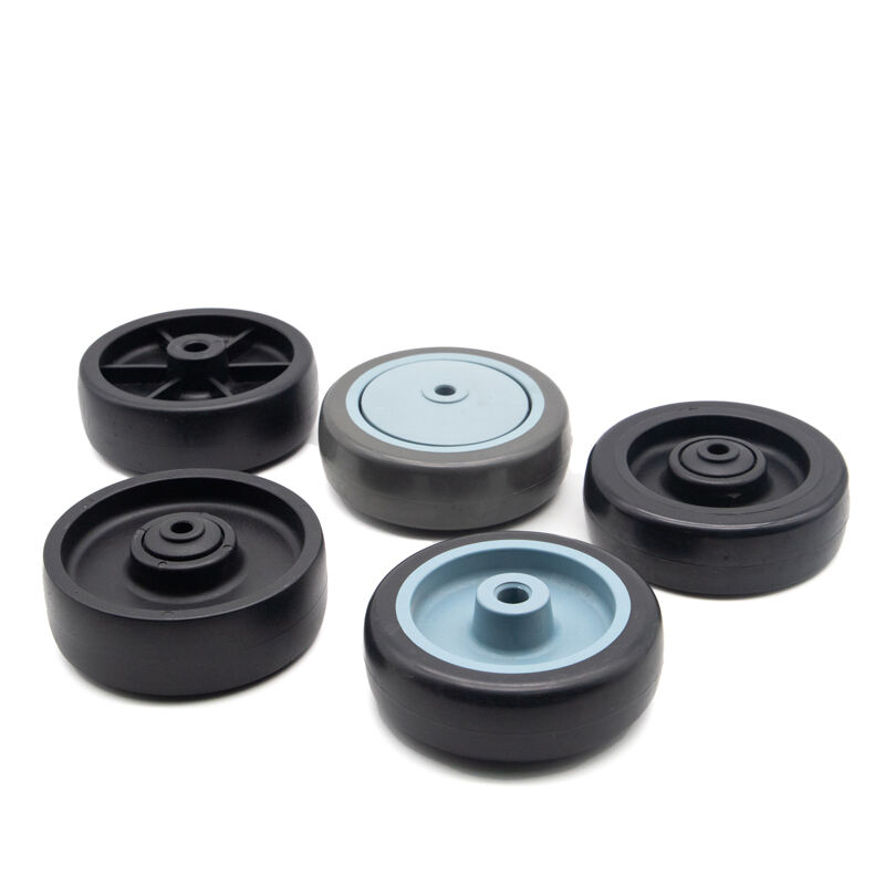 Industrial and middle duty caster wheel