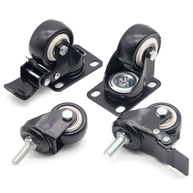 Light duty caster wheel