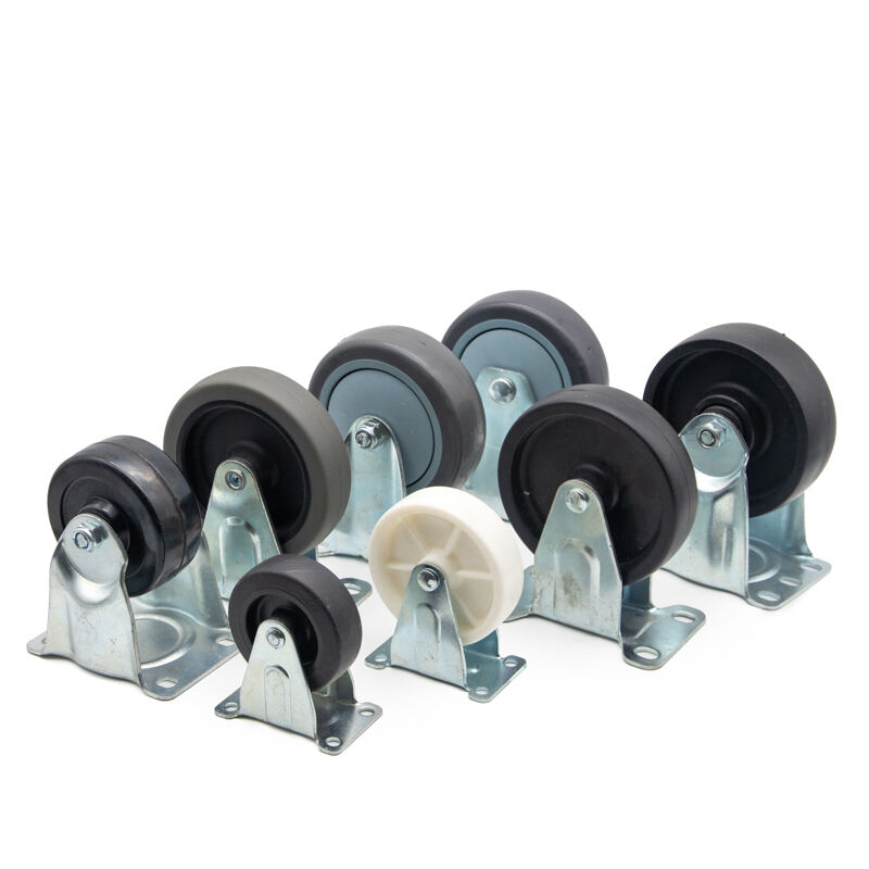 Light duty caster wheel
