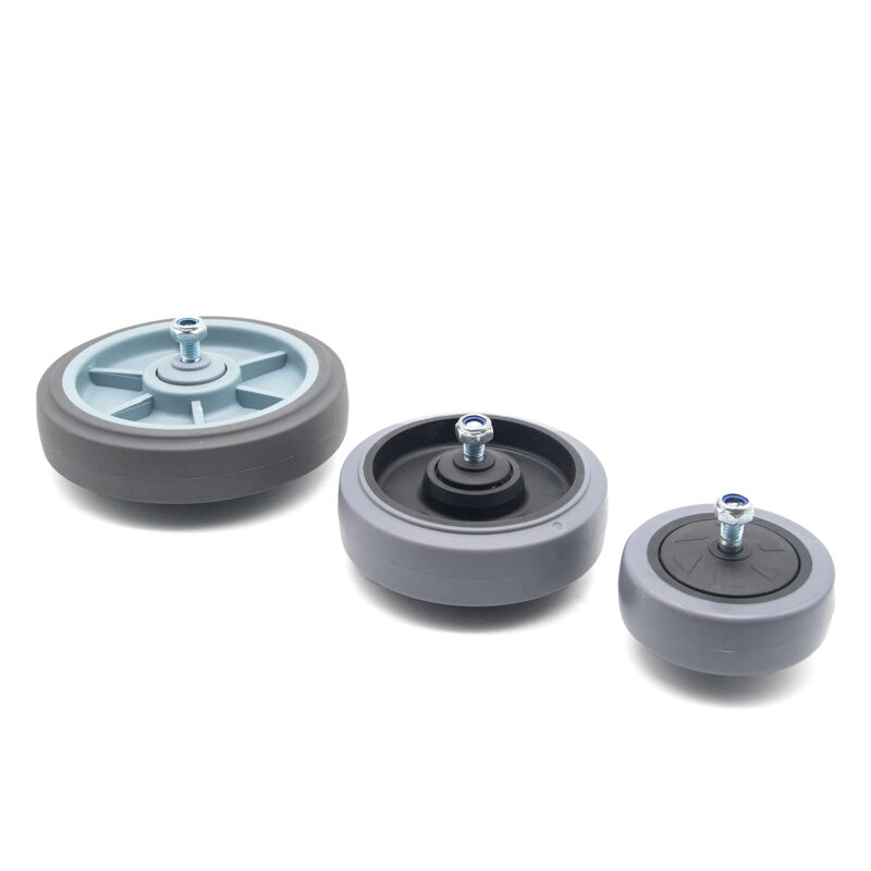 Light duty caster wheel