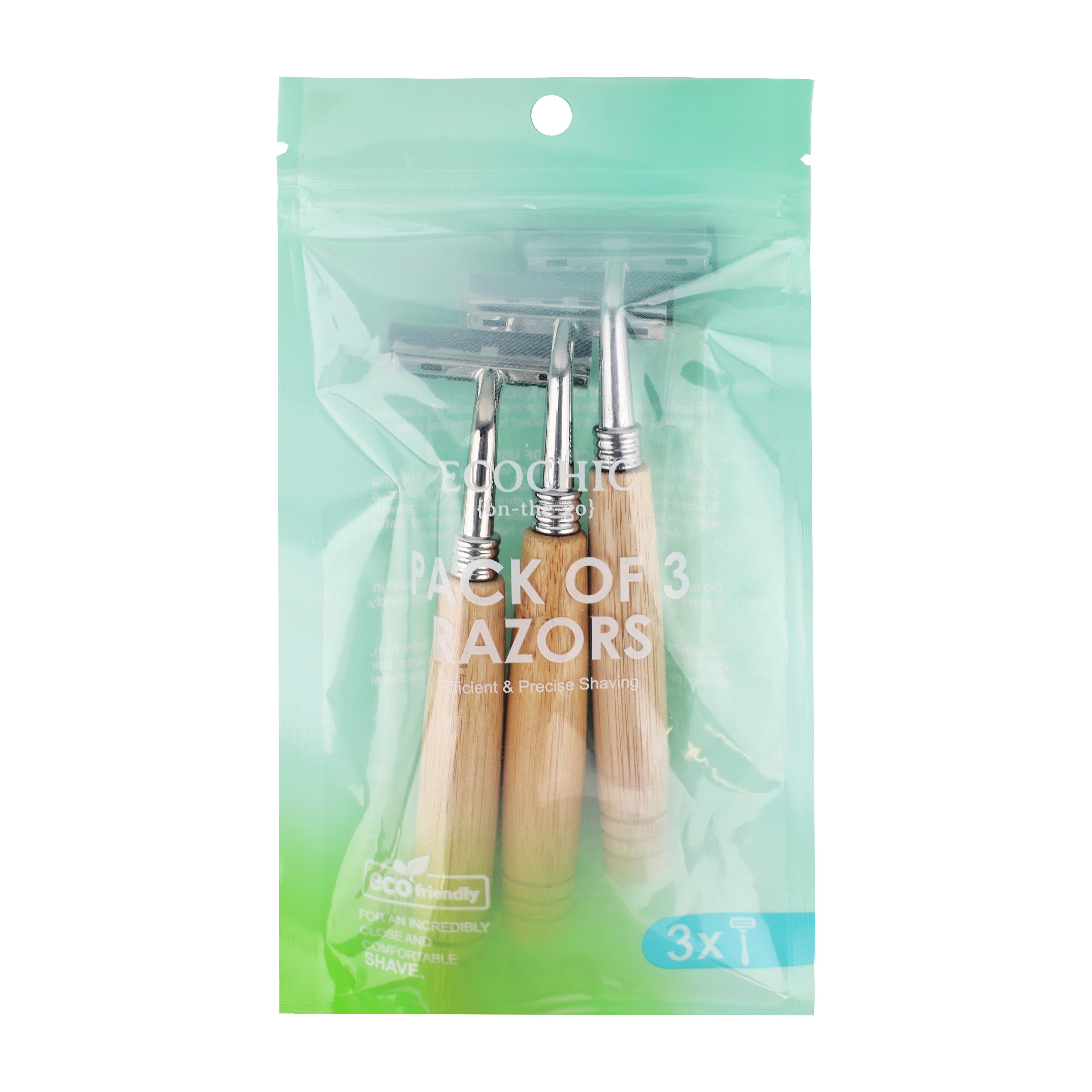 3 Pcs Bamboo Shaver