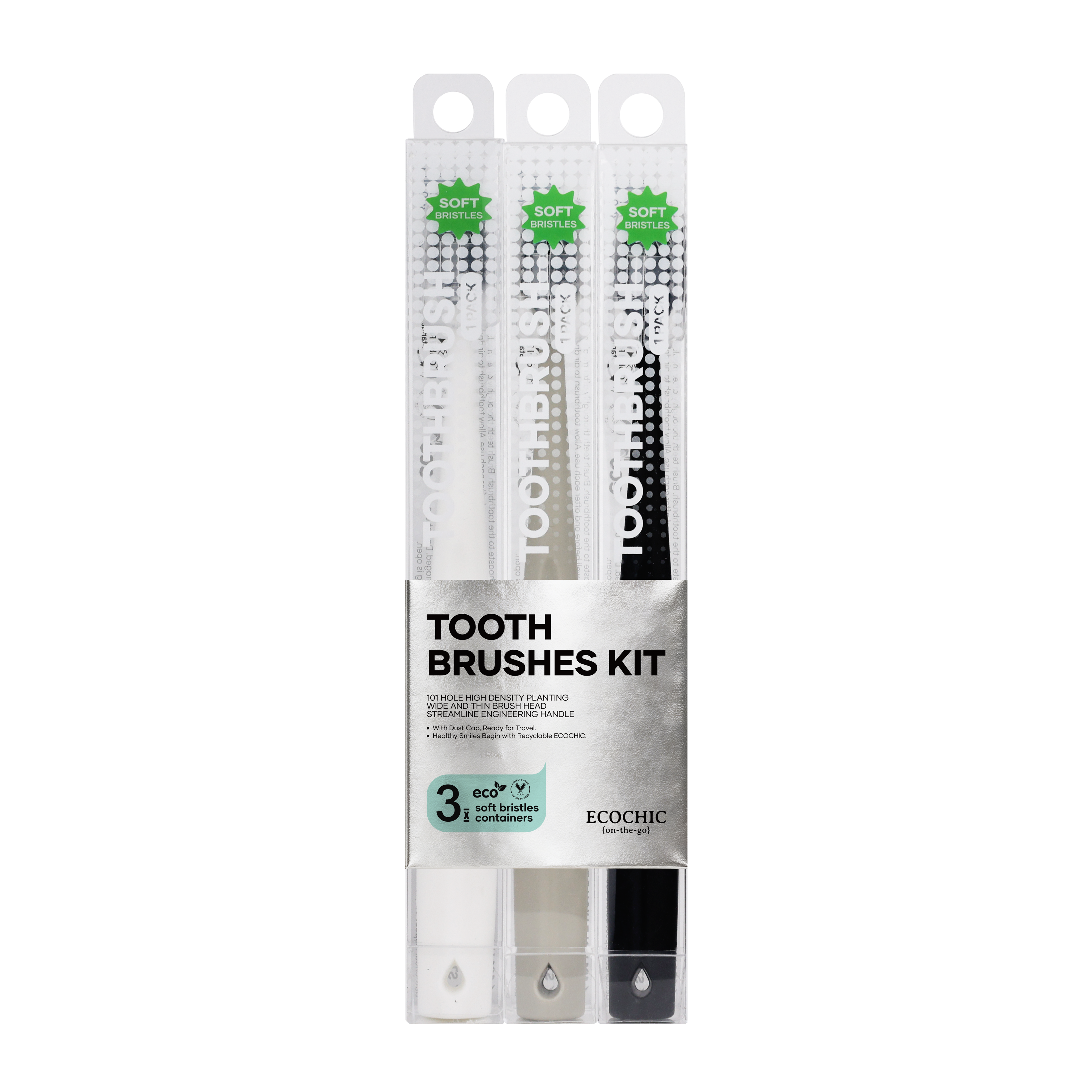 3 Pcs Toothbrush