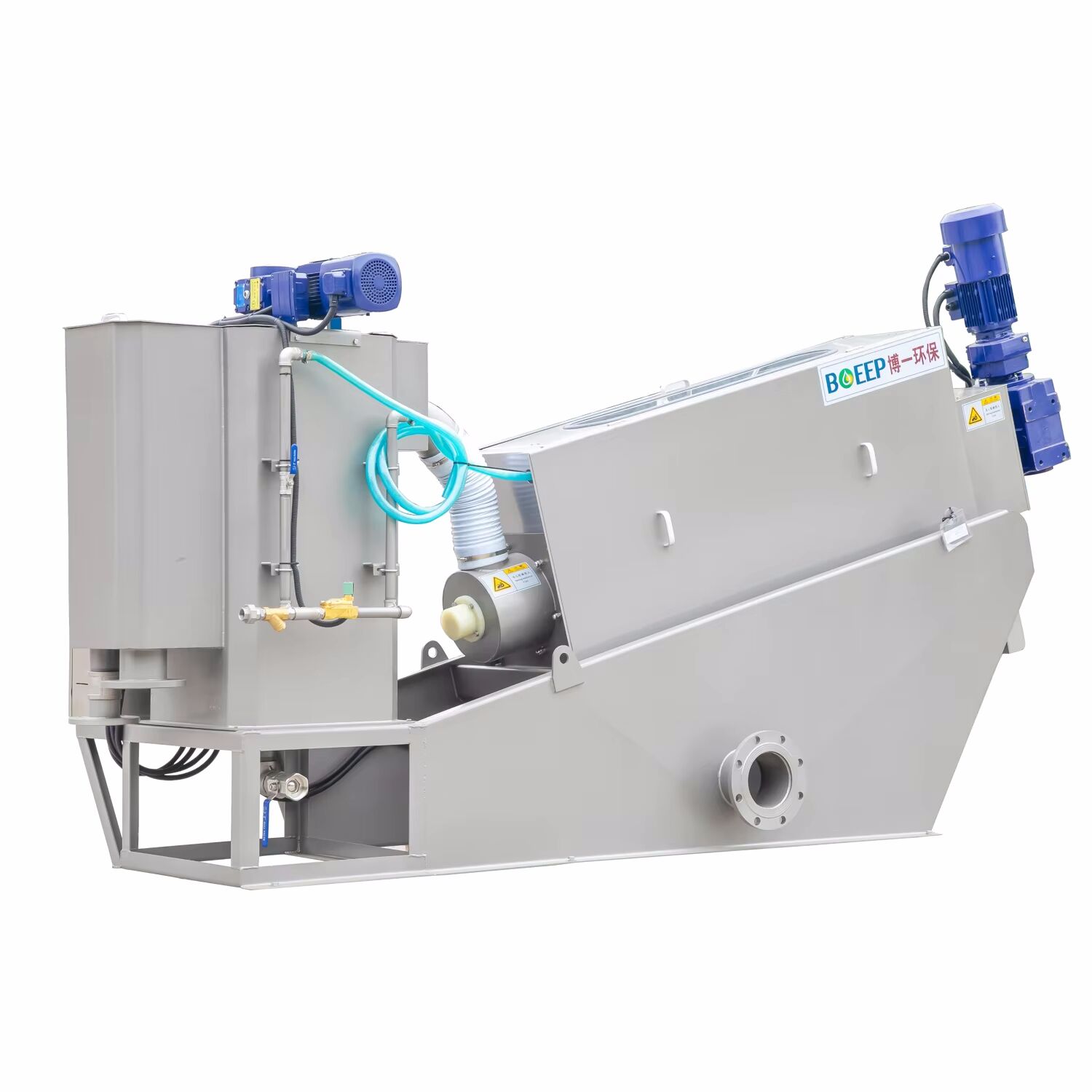 Screw press dehydrator