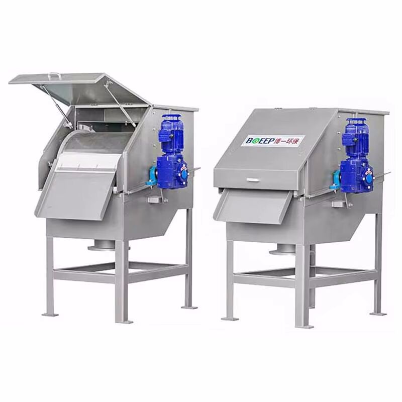 External rotary drum screen