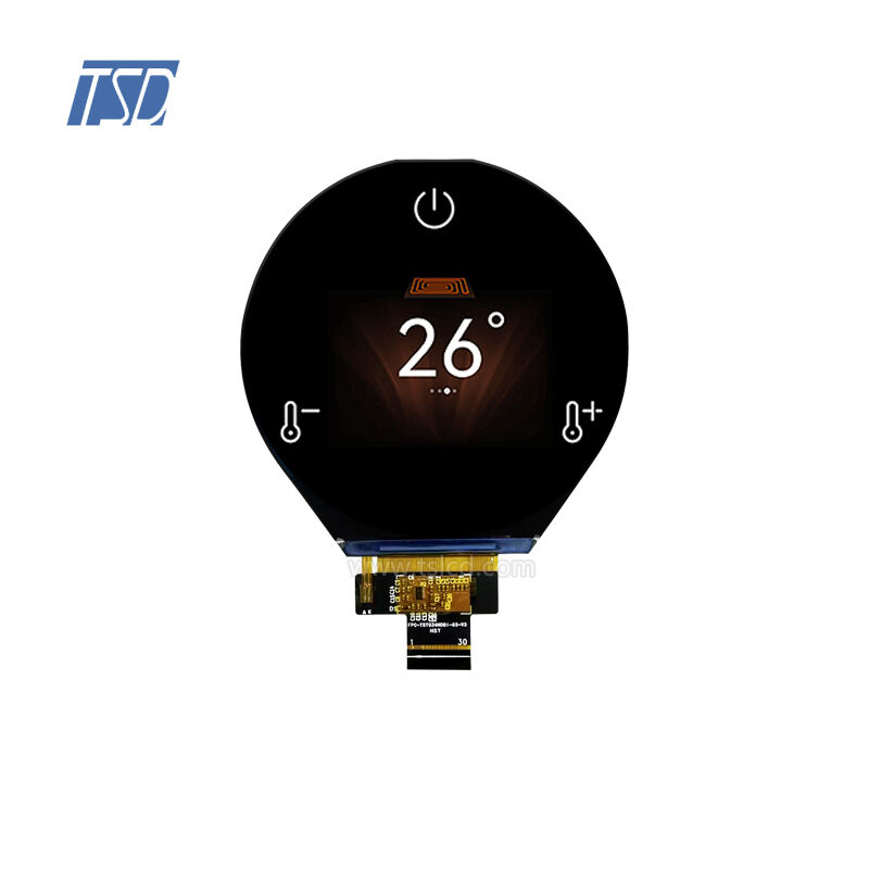 3,4 inč 800*800 okrugla LCD IPS ploča sa MIPI interfejsom TFT LCD moduli za prikaz
