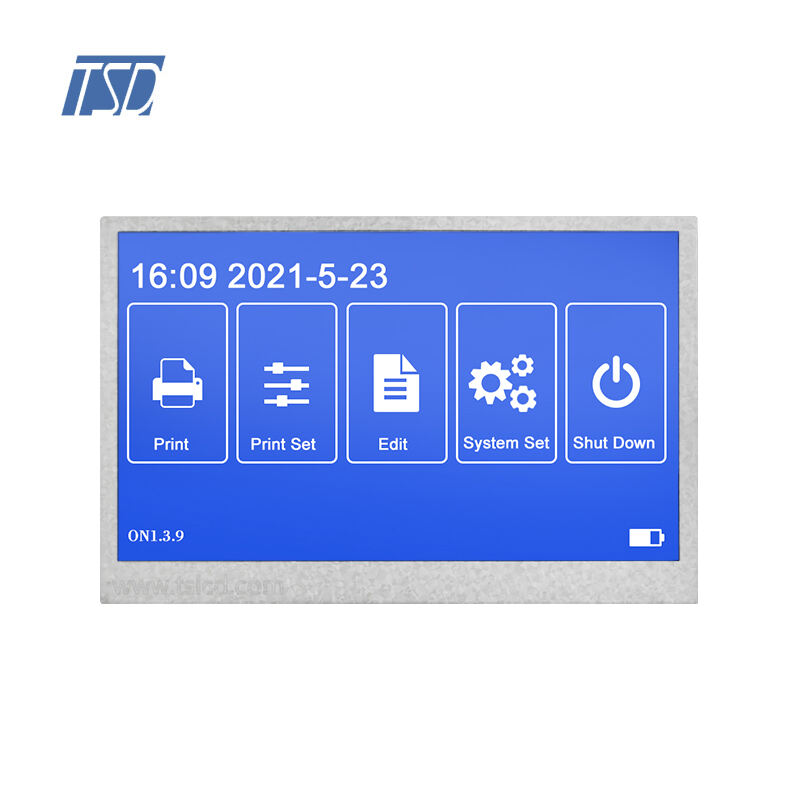 โมดูลแสดงผลหน้าจอ TFT LCD ขนาด 4.3 นิ้ว ความละเอียด 480*272 นิ้ว อินเตอร์เฟซ ST7282 UART 12H ProLCD-T043N01