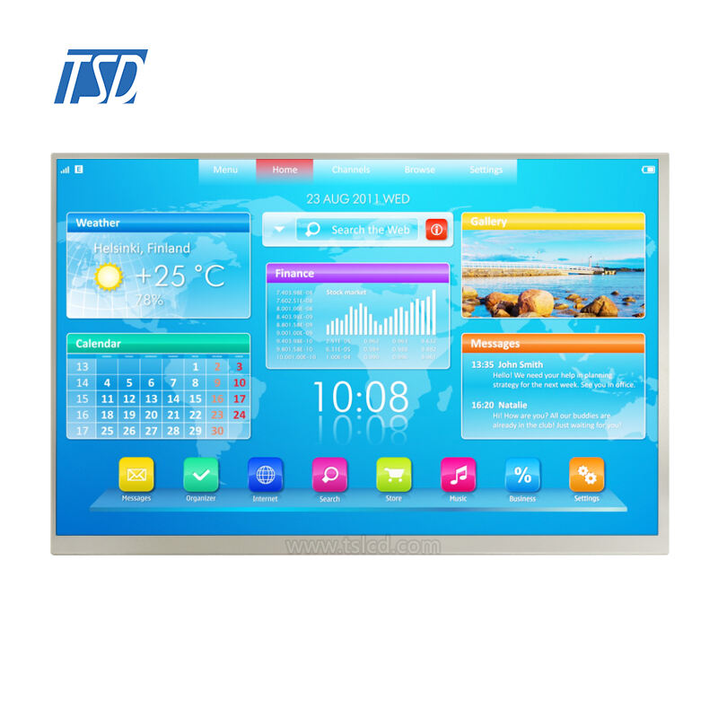 10.1'' 10.1 Inch 1280*800 IPS Screen LVDS Interface High Brightness 1000nits TFT LCD Display Modules