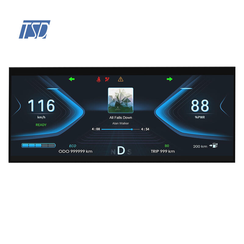 10.3 inch 1920*720 IPS Screen 1000nits LVDS Interface TFT LCD Display Modules