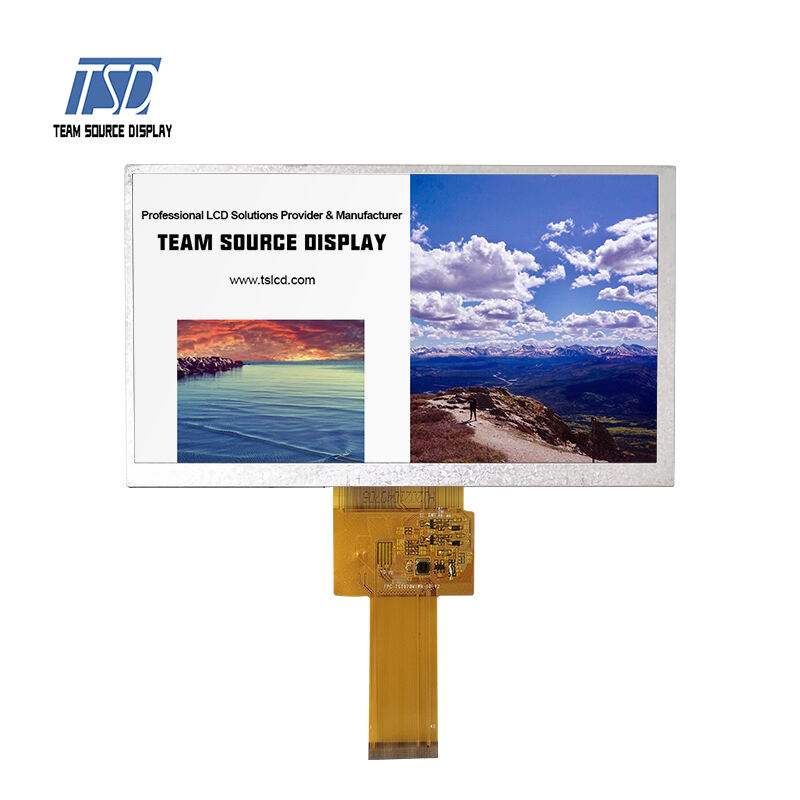 módulos de pantalla LCD TFT de 7 pulgadas 800x480 con interfaz TTL OTD9960+OTA7001 IC 12H