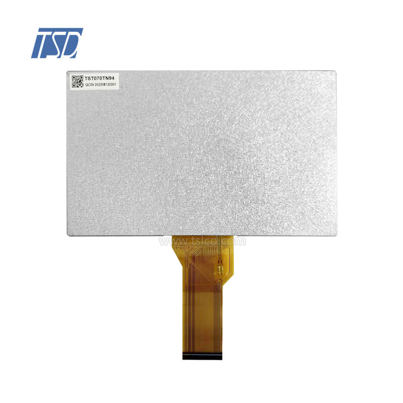 7 palcový 800x480 LCD Panel 12H 50 pinů RGB Rozhraní TN Obrazovka TFT LCD Displejové moduly