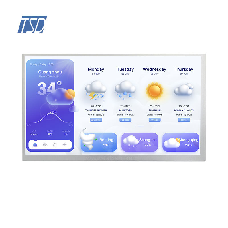 9 inch 1280*720 automotive lcd ips screen LVDS Interface tft lcd display modules
