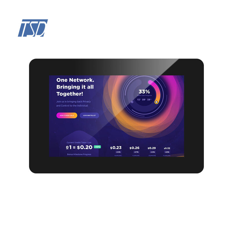 โมดูลแสดงผลหน้าจอ TFT LCD ขนาด 5 นิ้ว ความละเอียด 800*480 หน้าจอ IPS อินเตอร์เฟซ UART ST7262-G4-E+FT5446DQS IC ProLCD-T050C01