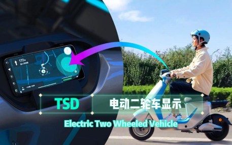 Electric two-wheeler display module solution