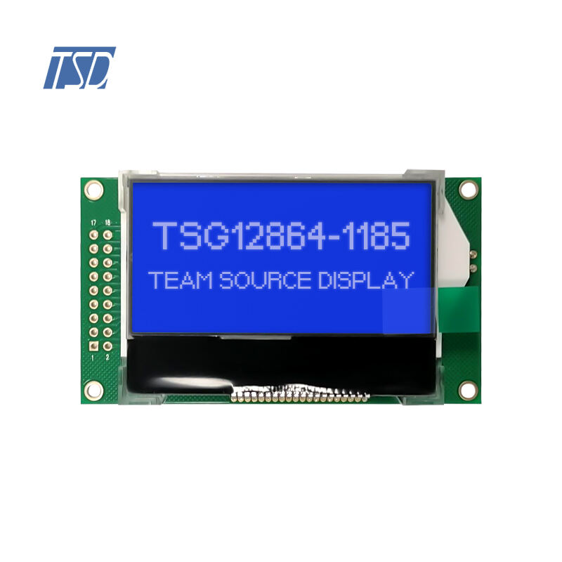12864 COG FSTN Positive Graphic LCD TSG12864-1185 ST7565R IC 128x64 128*64 Monochrome Displays