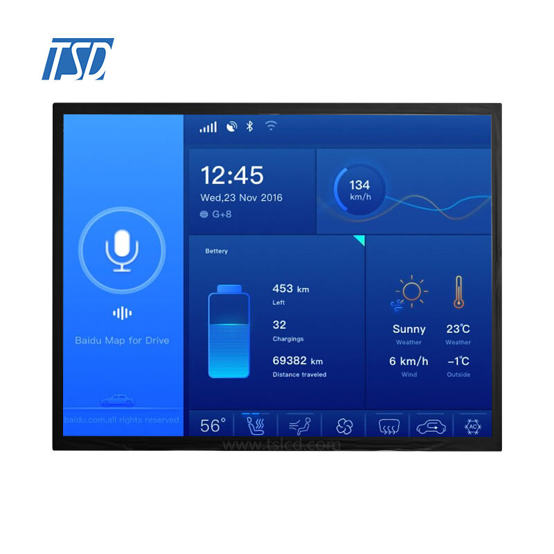 10.4 inch 1024*768 IPS Screen LVDS Interface Automotive Car TFT LCD Display Modules