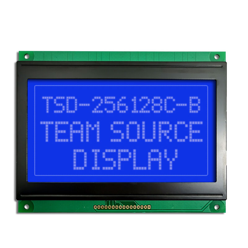 256x128 COB STN-Blue Graphic Display 5v 256*128 256128 Monochrome Display Modules