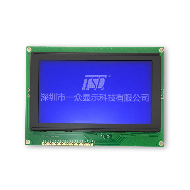 240x128 dots COB Display 3.3v STN-blue 240*128 Monochrome LCD TSM240128-3A Mono Graphic Display Modules