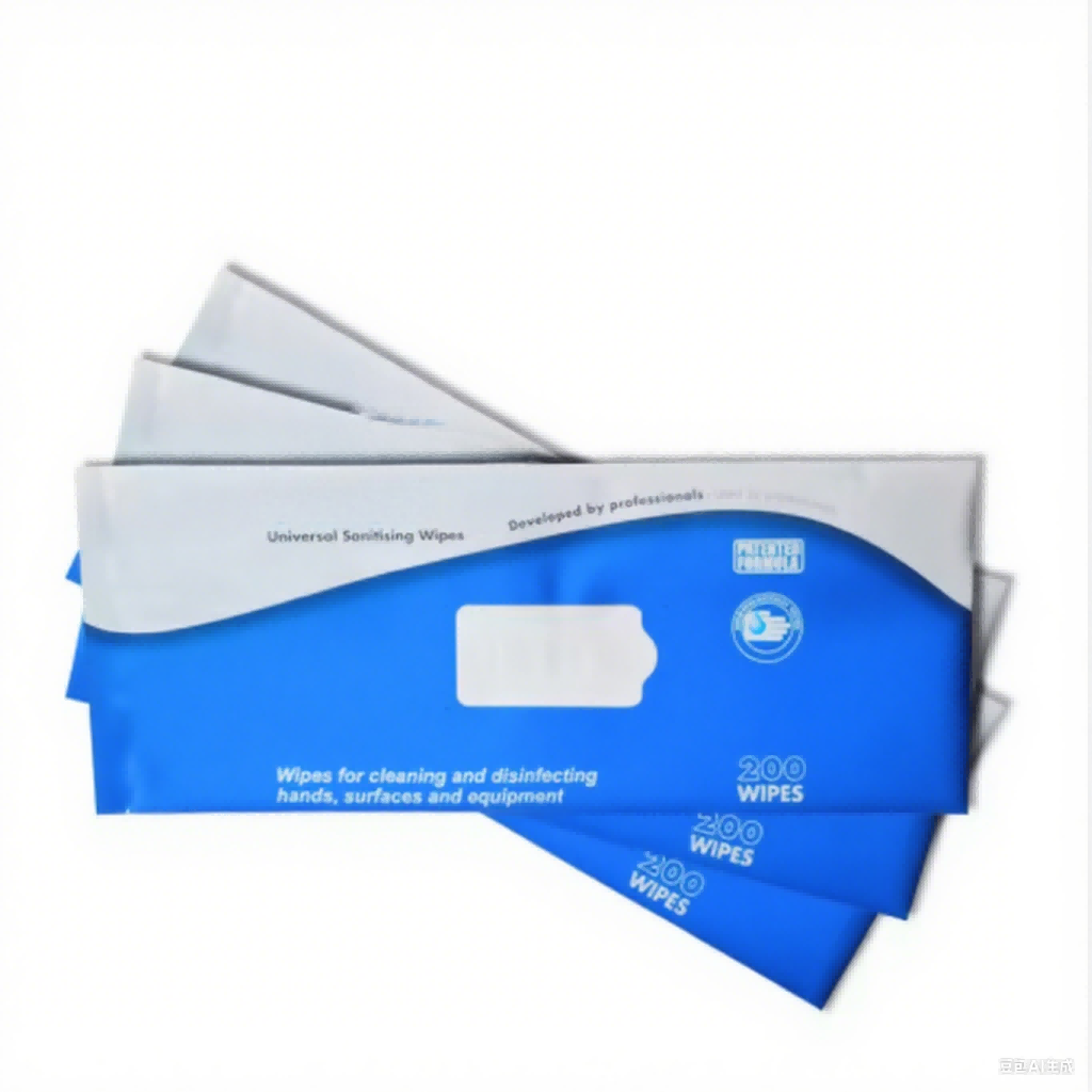 Skin Hand Face Cleaning Wet Wipe Packaging Bag Empty Plastic Wet Tissue Bags Children Wet Towel Pouch