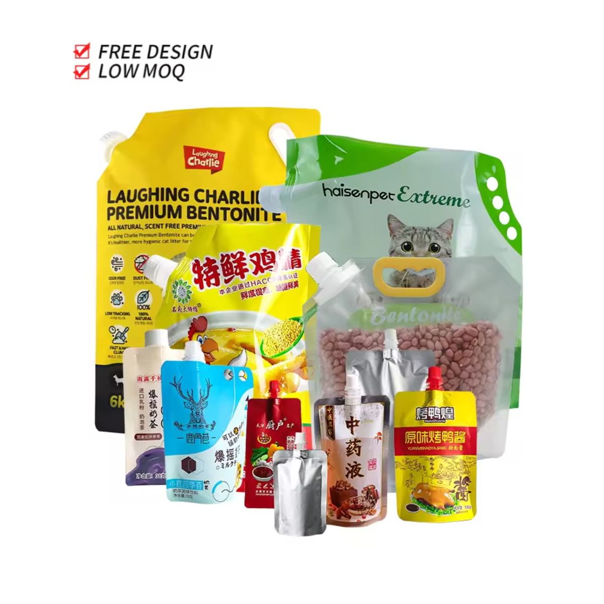 ブランド差別化およびマーケティング成功のための多様なカスタマイズオプション