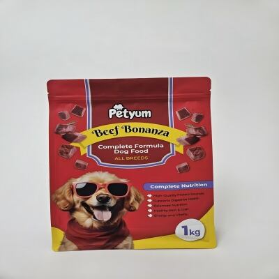 Emballage de nourriture pour chien à base de bœuf, 1 kg